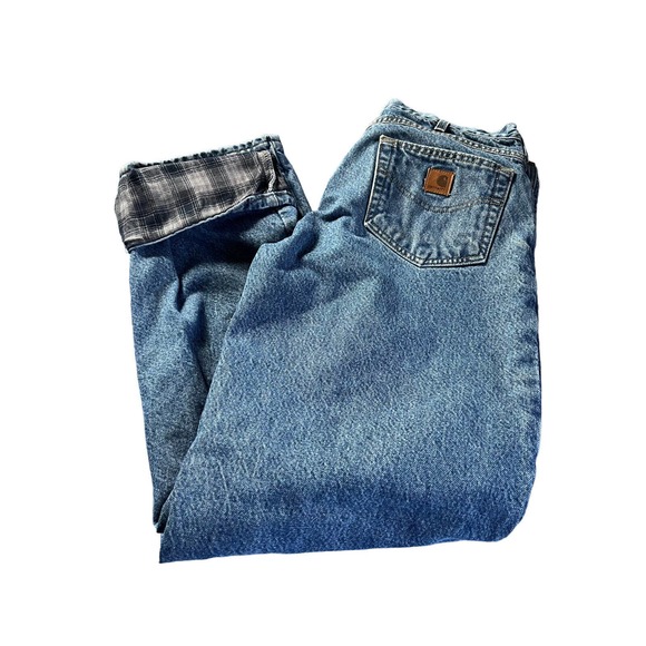 Carhartt Jeans Carhartt B2 Dst Relaxed Fit Plaid Flannel Lined